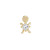 Mini Moi Princess Gemstone Studs, metier by tomfoolery