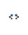 Scatter Trio Blue Sapphire Studs, tf House - Infinite, tomfoolery
