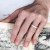 Gold Wide Catkin Wedding Ring, Alison Macleod, tomfoolery