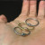 Tiny Sapphire Snake Ring