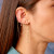 Mixed Cut Hexa Long Drop Earring, metier by tomfoolery