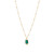 Rectangular Triple Bead Malachite Pendant,  tf House - Beaded, tomfoolery