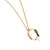 Esma Gold, Spinel & Pearl Oval Pendant, Judith Benita, tomfoolery