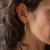Deia Irregular Gold Drop Earrings, Judith Benita, tomfoolery