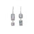 Tourmaline Asymmetric Drop Earrings 0.6, tf House - Tourmaline, tomfoolery