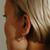 Dala Canelle Round Clicker Hoop, metier by tomfoolery