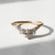 Marquise and Pear Diamond Arched Band, tf House - Bands, tomfoolery