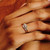 Tapered Baguette and Round Diamond Arched Band, tf House - Bands, tomfoolery