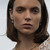 N° 816 Gold & Enamel Heart Drop Hoop Earrings, Marie Laure Chamorel, tomfoolery