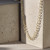 Gold Lily Chain Link Necklace, Sarah Straussberg, tomfoolery