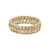 5.5mm Gold Woven Band, Rosalyn Faith, tomfoolery