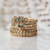 Organic Twisted Sapphire Solitaire Ring, Rosalyn Faith, tomfoolery
