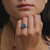 Opal Asymmetric Diamond Ring, OPAL, tomfoolery 