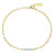 Apatite Beaded Paperclip Chain Bracelet, tf House - Beaded, tomfoolery