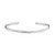 Silver Textured Irregular Cuff, Eva Stone, tomfoolery