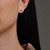 Silver & Square Rough Diamond Studs