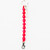 Neon Pink Big Perlen Short Wooden Beaded iPhone & Keychain, Ina Seifart, tomfoolery