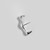 Silver Sculptural Onda Stud, FARIS, tomfoolery