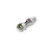 Silver Gemstone Chamelle Stud, FARIS, tomfoolery