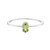 Peridot Octagon Stacking Ring, tf House - Beaded, tomfoolery