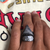 Oxidised Silver Wide Arene Ring, Shana Gulati, tomfoolery