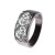 Oxidised Silver Wide Arene Ring, Shana Gulati, tomfoolery