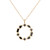 Black Diamond Small Mixed Cut Pendant, metier by tomfoolery