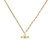 White diamond t bar pendant, metier by tomfoolery