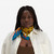 Square Neofelis Tiger Scarf Yellow, Inoui Editions, tomfoolery