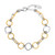 Silver & Gold Geometric Game Bracelet, Frederic Duclos, tomfoolery