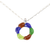 Light Cobalt Ribbed Glass Pendant, KEANE, tomfoolery