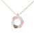 Pink Lollipop Ribbed Glass Pendant, KEANE, tomfoolery