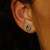AURA Gold Ray Studs, TRIBE, tomfoolery