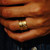 AURA Gold Ray 7mm Wide Band, TRIBE, tomfoolery