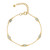 Blue Topaz Octagon Beaded Bracelet, tf House - Beaded