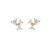Gold & Diamond Scatter Trio Studs, tf House - Diamonds, tomfoolery
