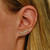 Gold & Diamond Grand Scatter Cluster Studs, tf House - Diamonds, tomfoolery