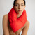 Mini Padded Scarf Red, Abstract, tomfoolery