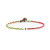 Rainbow Signature Bezel Bracelet with Black Diamond, Scosha, tomfoolery