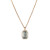 Emerald Cut Green Sapphire Wisp Necklace, Jennie Kwon, Tomfoolery London