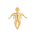 Gold Dreamweaver Brooch, House of Vincent, tomfoolery