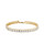 Gold Classic Oval Tennis Bracelet, tomfoolery