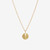 Gold Mini Eleri Pendant, Sarah Straussberg, tomfoolery
