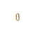 Gold Oval Engraved Hoop, metier by tomfoolery