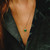 Gold Emerald Pendant, tf House Reverie, tomfoolery