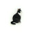Maine Coon Cat Beaded Sequin Brooch, Trovelore, Tomfoolery London