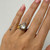 One-Of-A-Kind Vintage Engraved Pear Diamond Solitaire Ring, Studio Baharra, tomfoolery