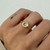 Engraved Rose Cut Diamond Solitaire Ring, Studio Baharra, tomfoolery