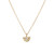 Gold Sunrise White Diamond Necklace, Aili Jewellery, tomfoolery
