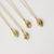 Gold Xochipilli Love Goddess Heart Necklace, Aili Jewellery, tomfoolery
